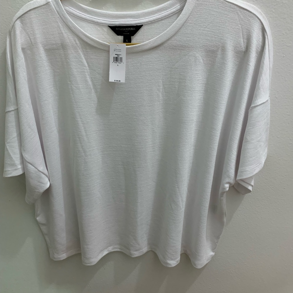 Banana Republic white t-shirt